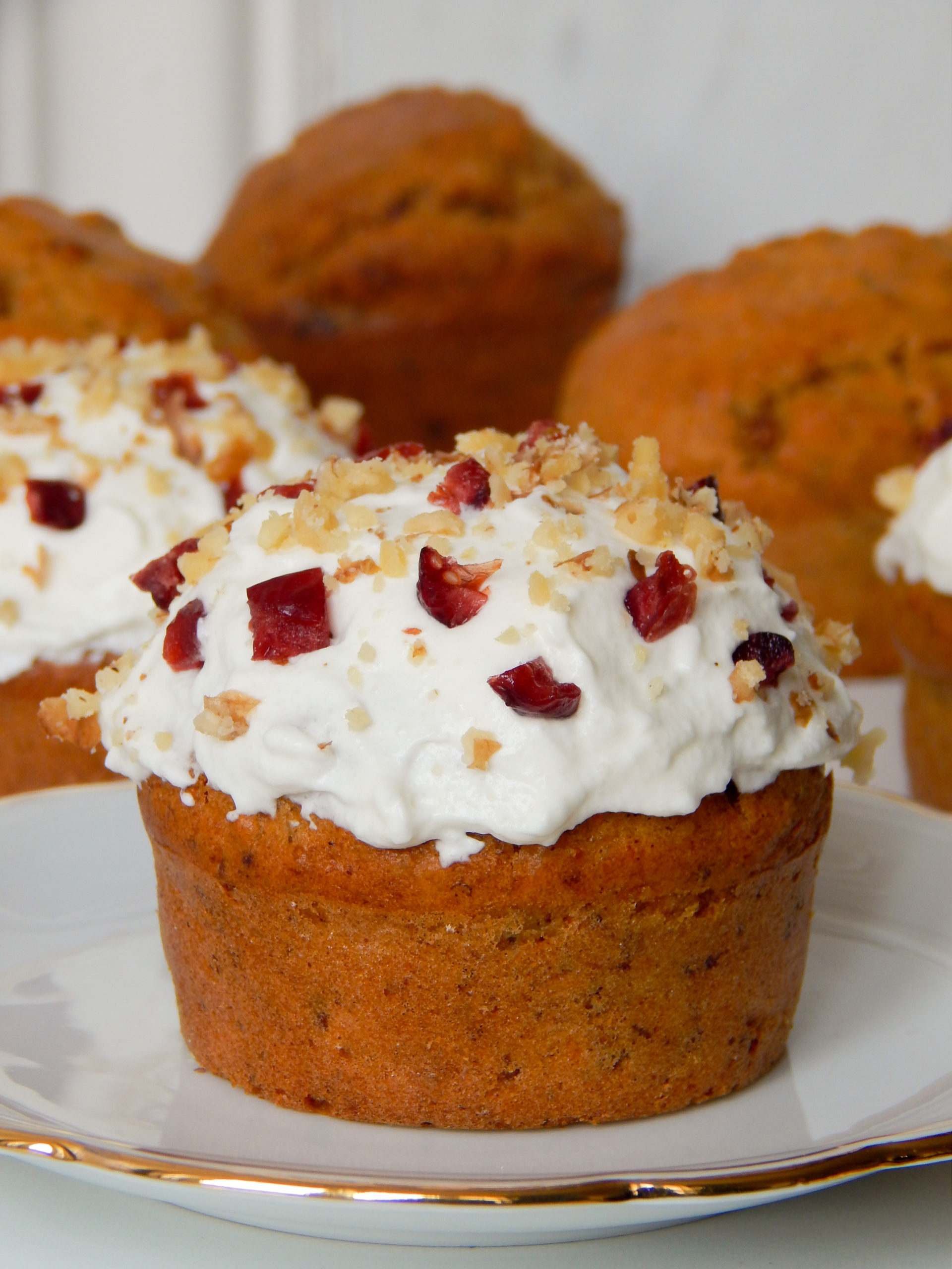 Muffins façon carrot cake comme chez Starbucks June's cooking
