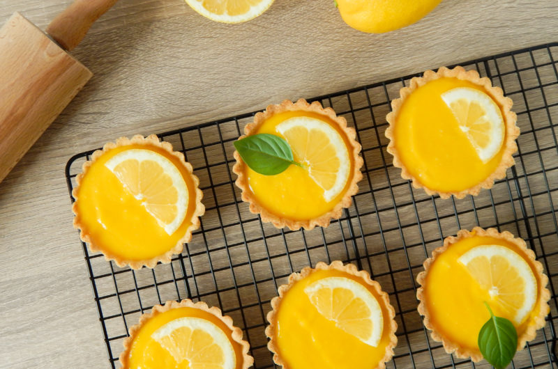 Tartelettes au citron healthy